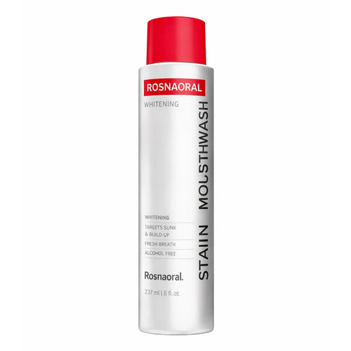 Advanced Stain-Lifting Whitening Mouthwash: Visible Debris Removal & Fresh Breath