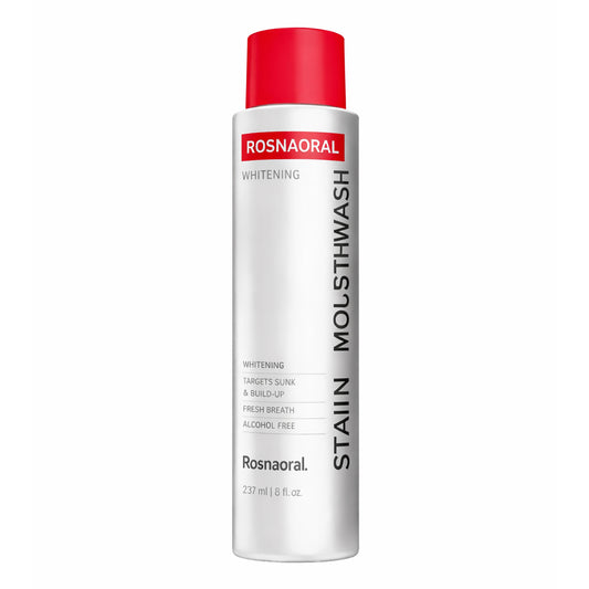 Advanced Stain-Lifting Whitening Mouthwash: Visible Debris Removal & Fresh Breath